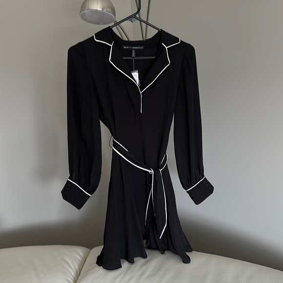 White House Black Market Contrast Tim Godet Dress - Picture 5 of 6